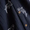7-15 años | camisa bordada con botones