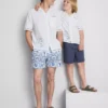 7-15 años | Camisa con bordado de pez