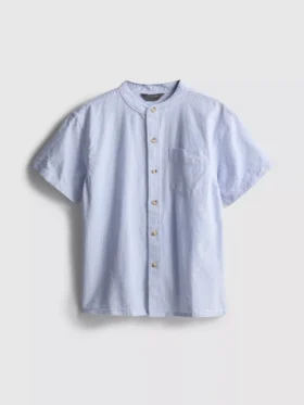 7-15 años | Camisa con cuello de banda