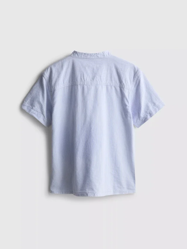 7-15 años | Camisa con cuello de banda