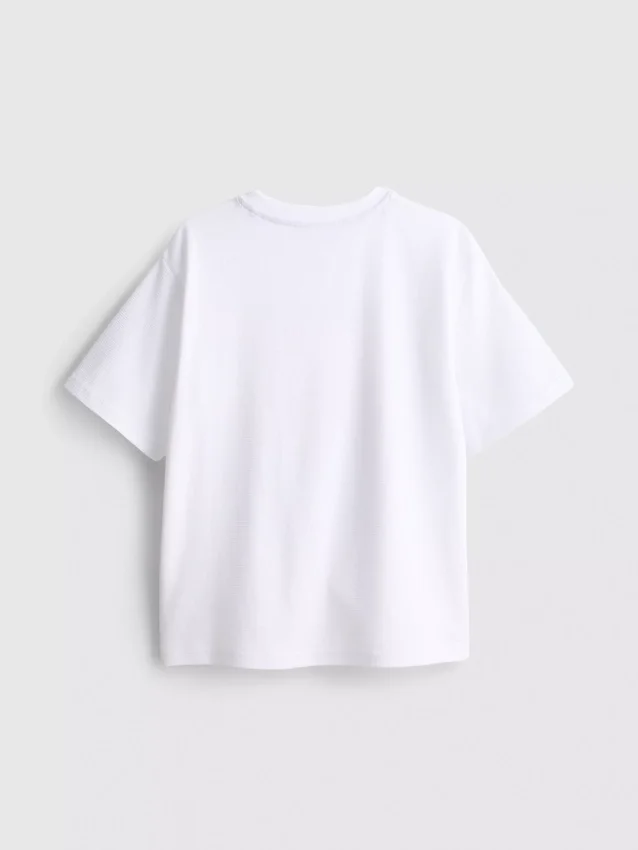 7-15 años | Camisa con estampado de frutas y textura