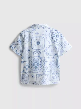7-15 años | Camisa con estampado de mosaico