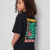 7-15 años | Camisa con estampado floral texturizado