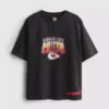 7-15 años | Camisa con lavado ácido de los Kansas City Chiefs de la NFL