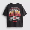 7-15 años | Camisa con lavado ácido de los Kansas City Chiefs de la NFL
