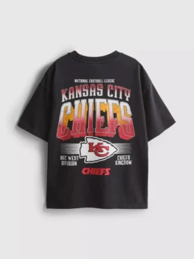 7-15 años | Camisa con lavado ácido de los Kansas City Chiefs de la NFL