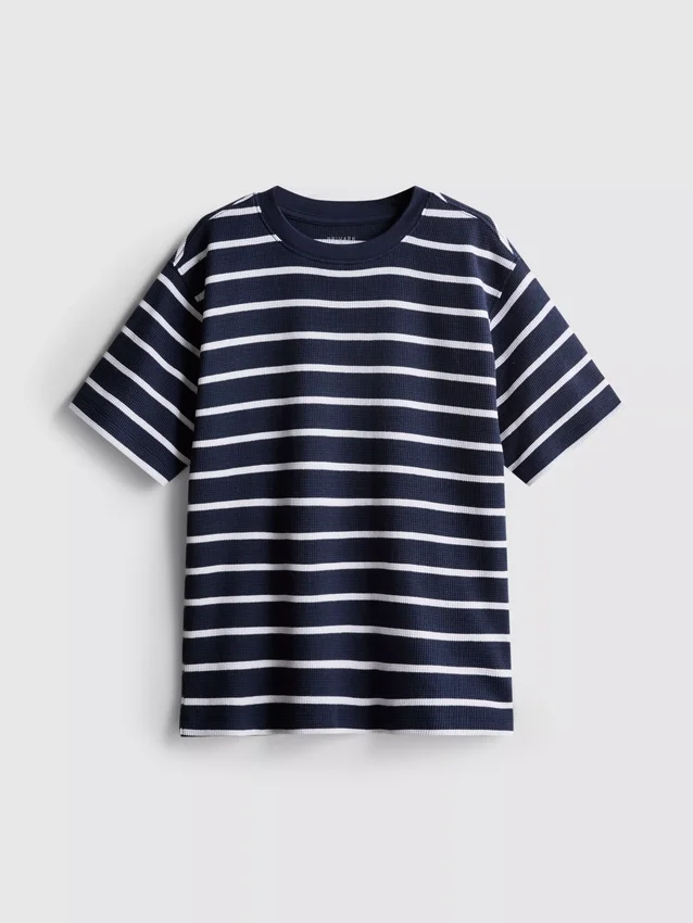 7-15 años | Camisa con textura de gofre