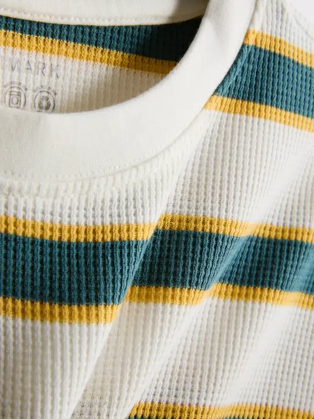 7-15 años | Camisa con textura de gofre