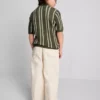 7-15 años | Camisa de punto a rayas