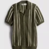 7-15 años | Camisa de punto a rayas