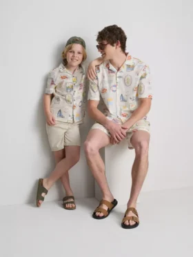 7-15 años | Camisa estampada