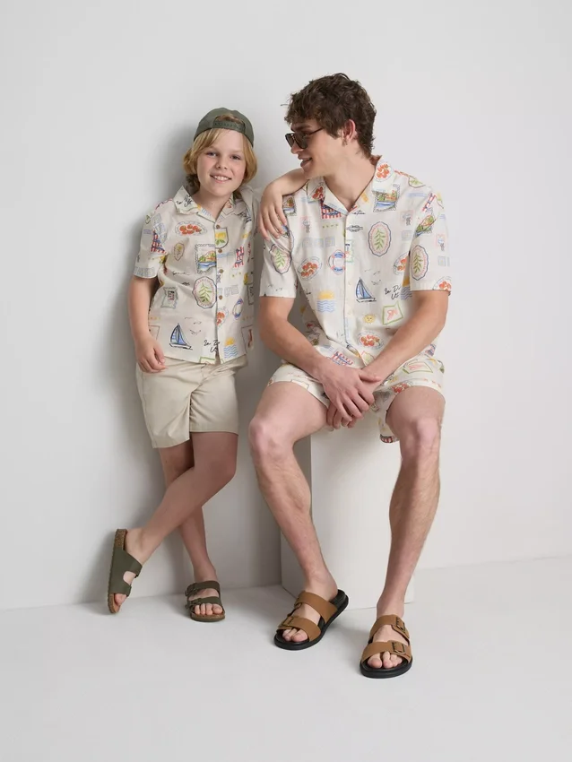 7-15 años | Camisa estampada