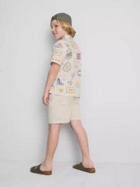 7-15 años | Camisa estampada