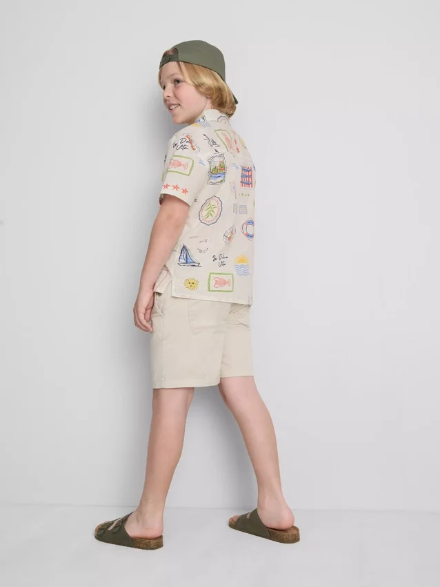 7-15 años | Camisa estampada