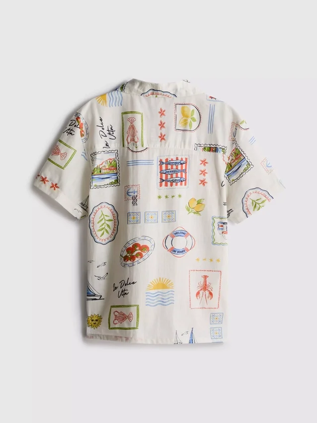 7-15 años | Camisa estampada