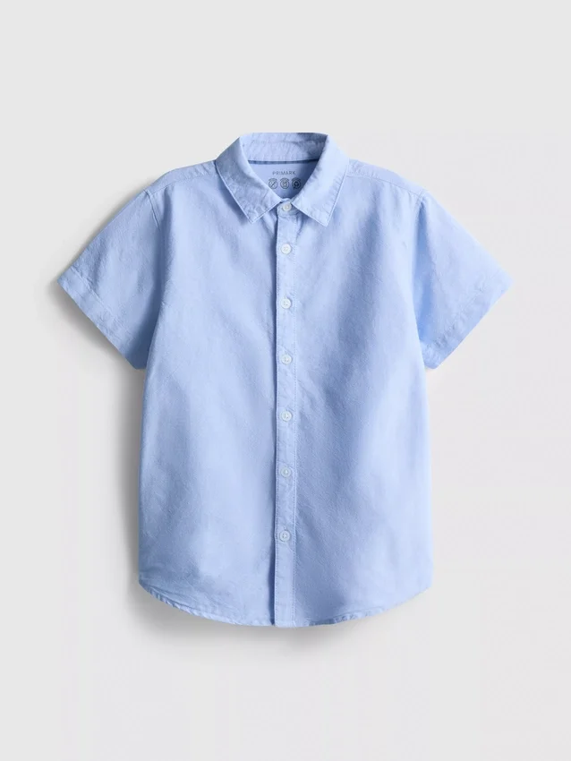 7-15 años | camisa oxford de manga corta