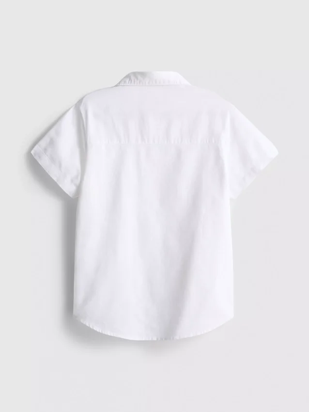 7-15 años | camisa oxford de manga corta