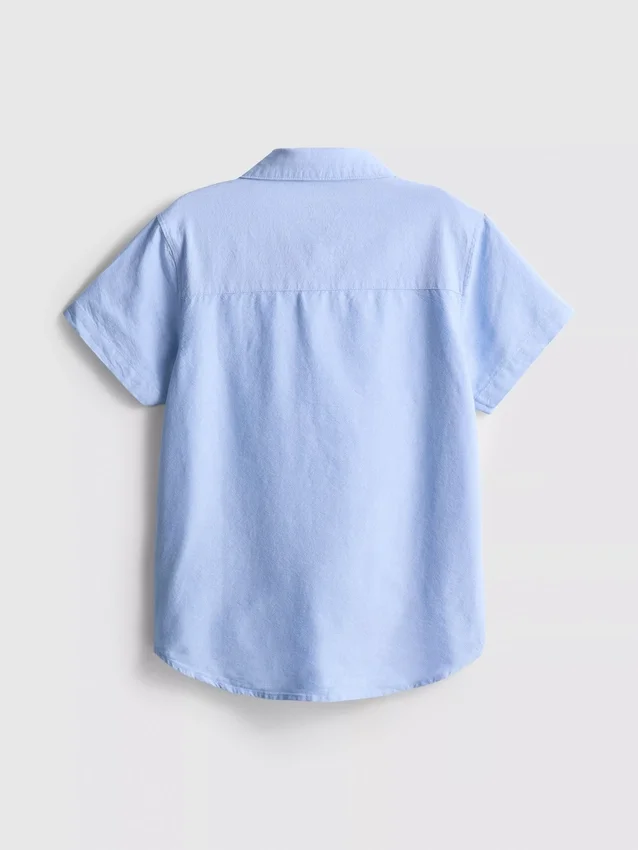 7-15 años | camisa oxford de manga corta