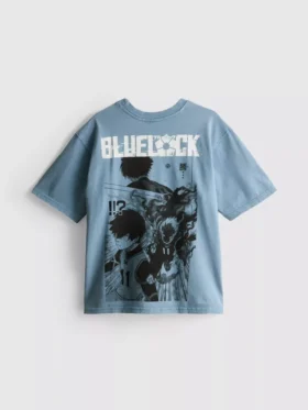 7-15 años | Camiseta azul con candado