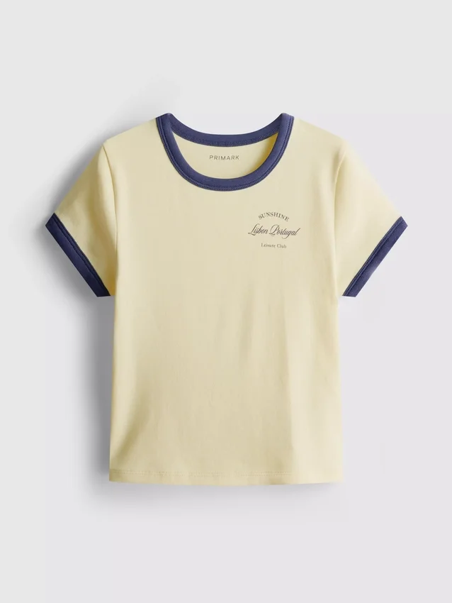 7-15 años | Camiseta con cuello redondo