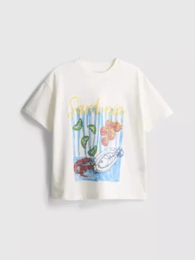 7-15 años | Camiseta con diseño gráfico oversize