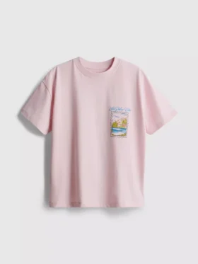 7-15 años | Camiseta con diseño gráfico oversize