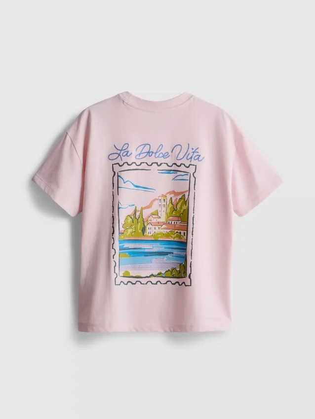 7-15 años | Camiseta con diseño gráfico oversize