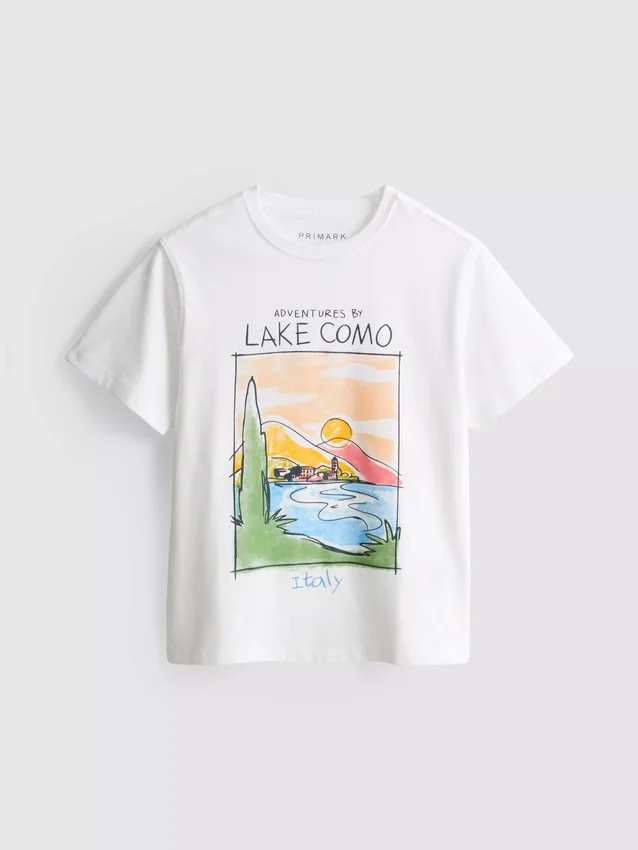 7-15 años | Camiseta «Lago de Como»