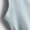 7-15 años | camiseta sin mangas acanalada