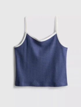 7-15 años | Camiseta sin mangas de punto calado