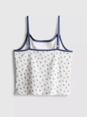 7-15 años | Camiseta sin mangas de punto calado