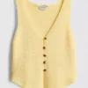 7-15 años | Camiseta sin mangas de punto con cuello en V