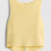 7-15 años | Camiseta sin mangas de punto con cuello en V