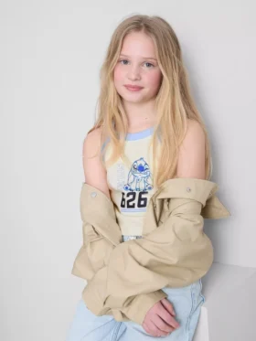 7-15 años | Camiseta sin mangas de Stitch de Disney