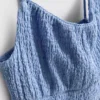 7-15 años | Camiseta sin mangas fruncida