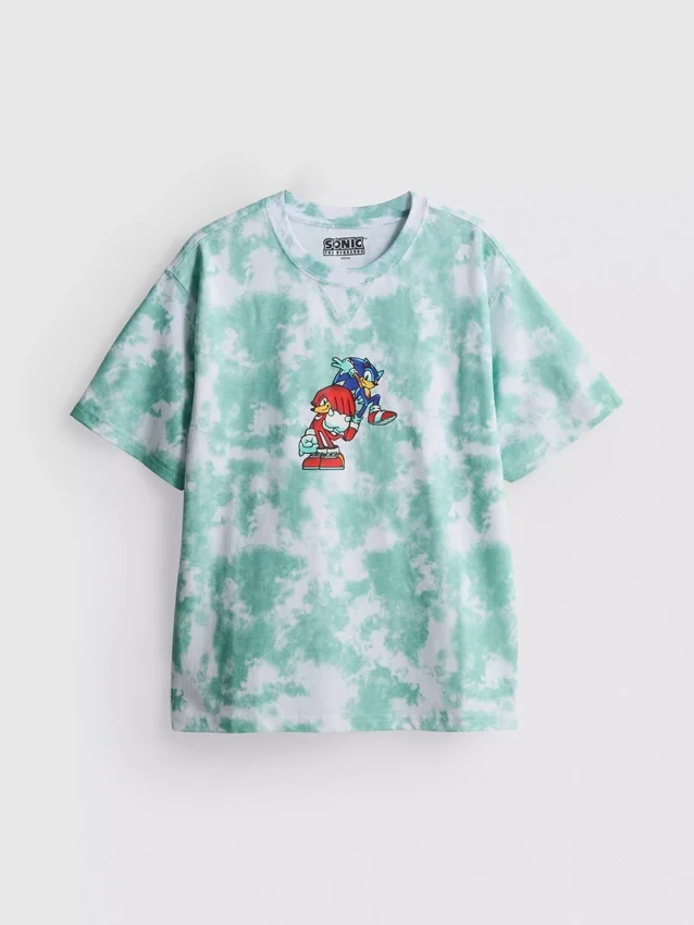 7-15 años | Camiseta tie-dye de Sonic the Hedgehog