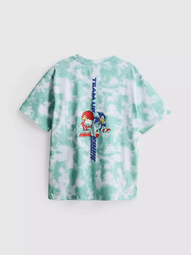 7-15 años | Camiseta tie-dye de Sonic the Hedgehog