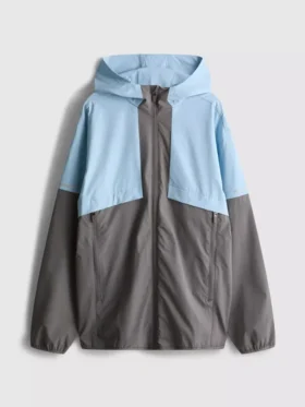 7-15 años | Chaqueta deportiva con bloques de color y cremallera