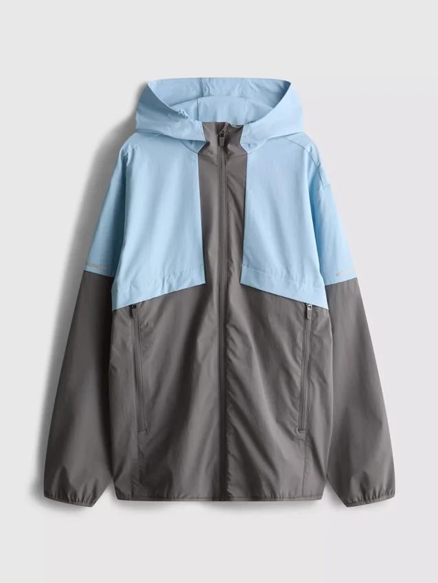 7-15 años | Chaqueta deportiva con bloques de color y cremallera