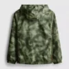 7-15 años | chaqueta deportiva con cremallera y estampado de camuflaje