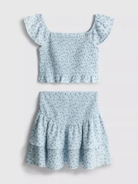 7-15 años | Conjunto de blusa y falda Rara