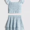 7-15 años | Conjunto de blusa y falda Rara