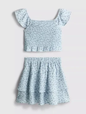 7-15 años | Conjunto de blusa y falda Rara