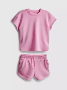 7-15 años | Conjunto de camiseta holgada y pantalones cortos deportivos