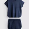 7-15 años | Conjunto de camiseta holgada y pantalones cortos deportivos