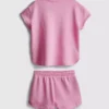 7-15 años | Conjunto de camiseta holgada y pantalones cortos deportivos