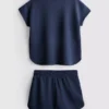 7-15 años | Conjunto de camiseta holgada y pantalones cortos deportivos