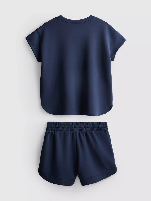 7-15 años | Conjunto de camiseta holgada y pantalones cortos deportivos