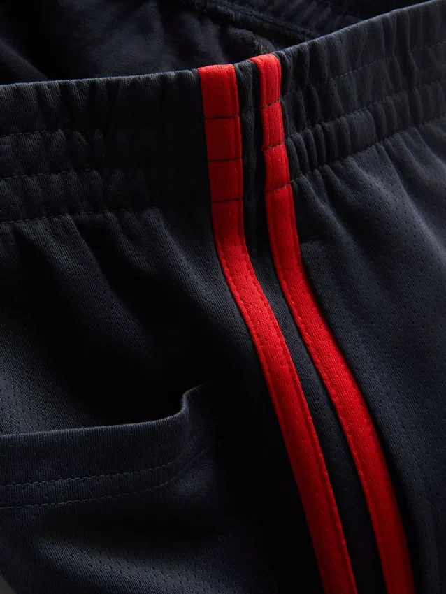 7-15 años | Conjunto de camiseta y pantalones cortos de malla deportiva