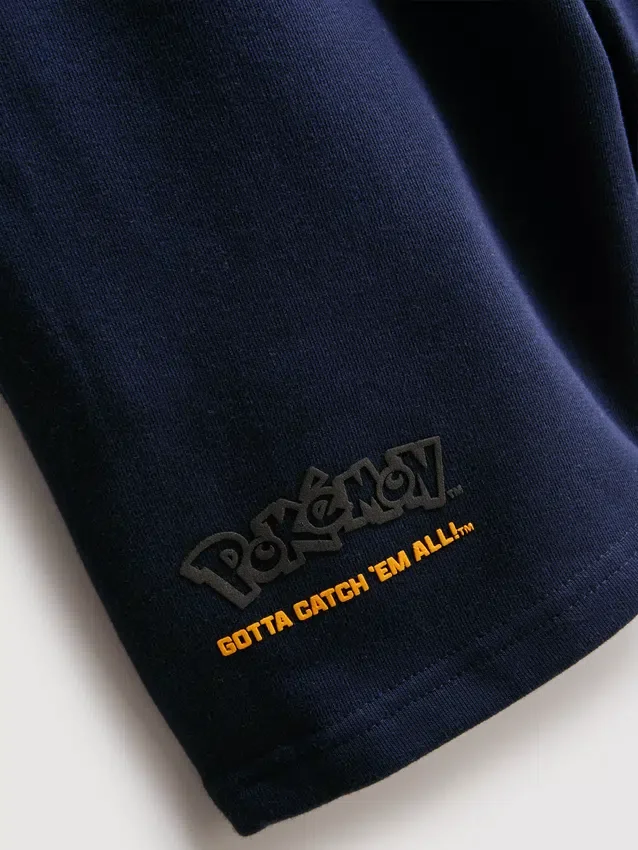 7-15 años | Conjunto de camiseta y pantalones cortos de Pokémon